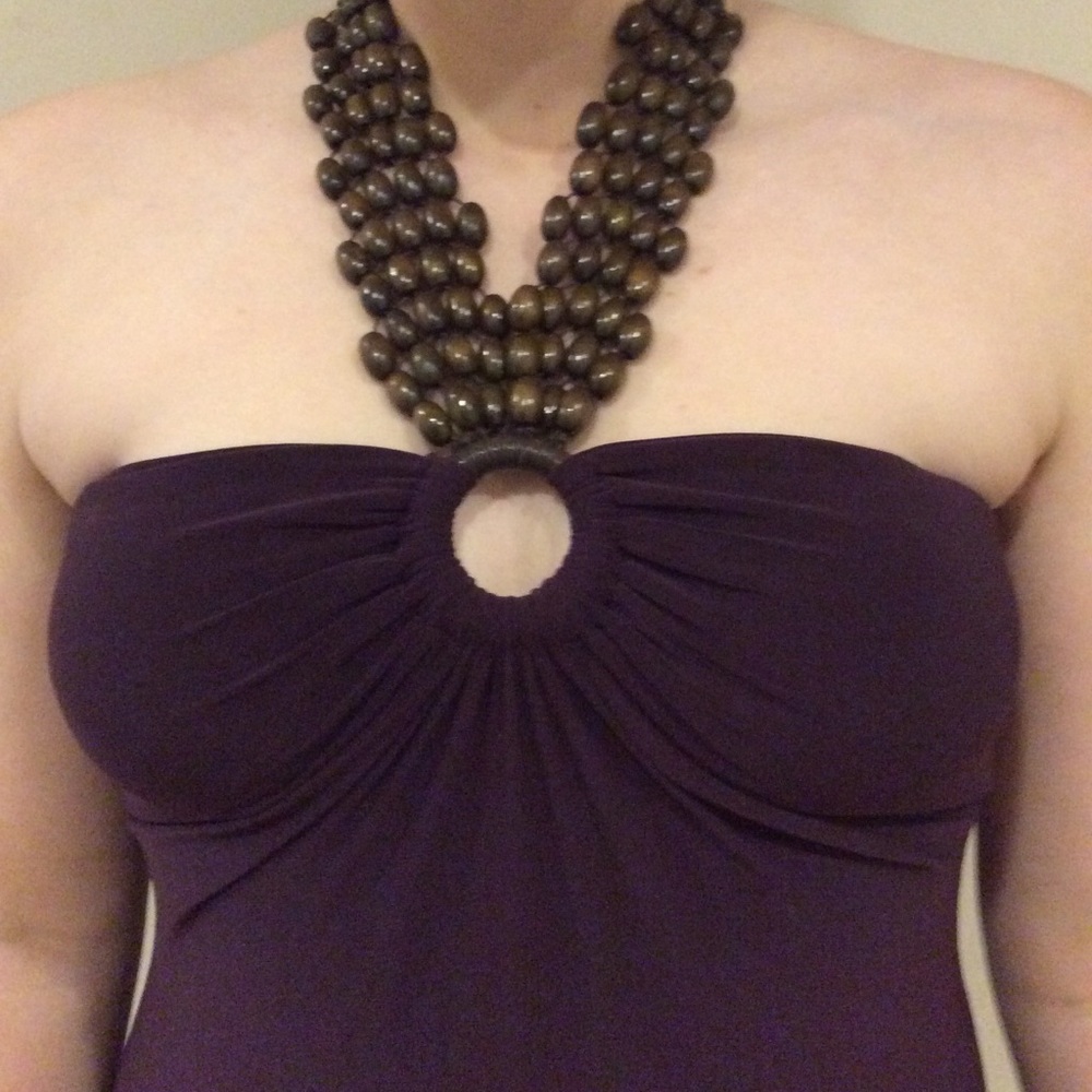 Purple dress